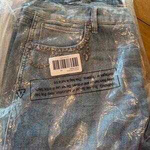 WHBM Embellished Jeans